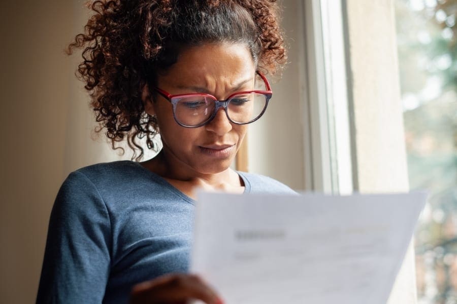 Woman with Financial Issues Woman with Financial Issues